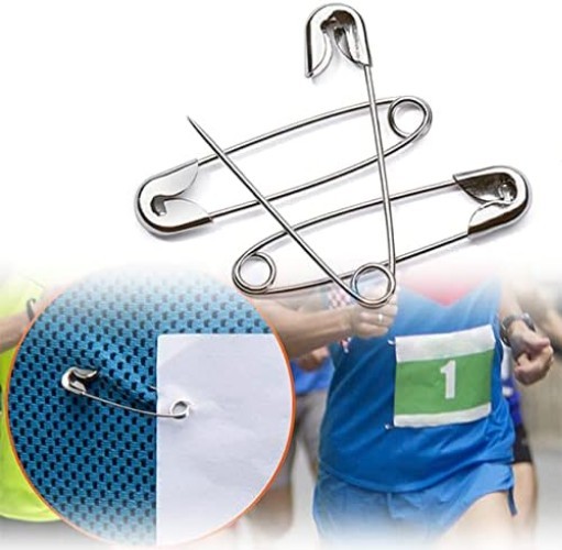 Extra Large Safety Pins - Industrial Strength Rust Resistant