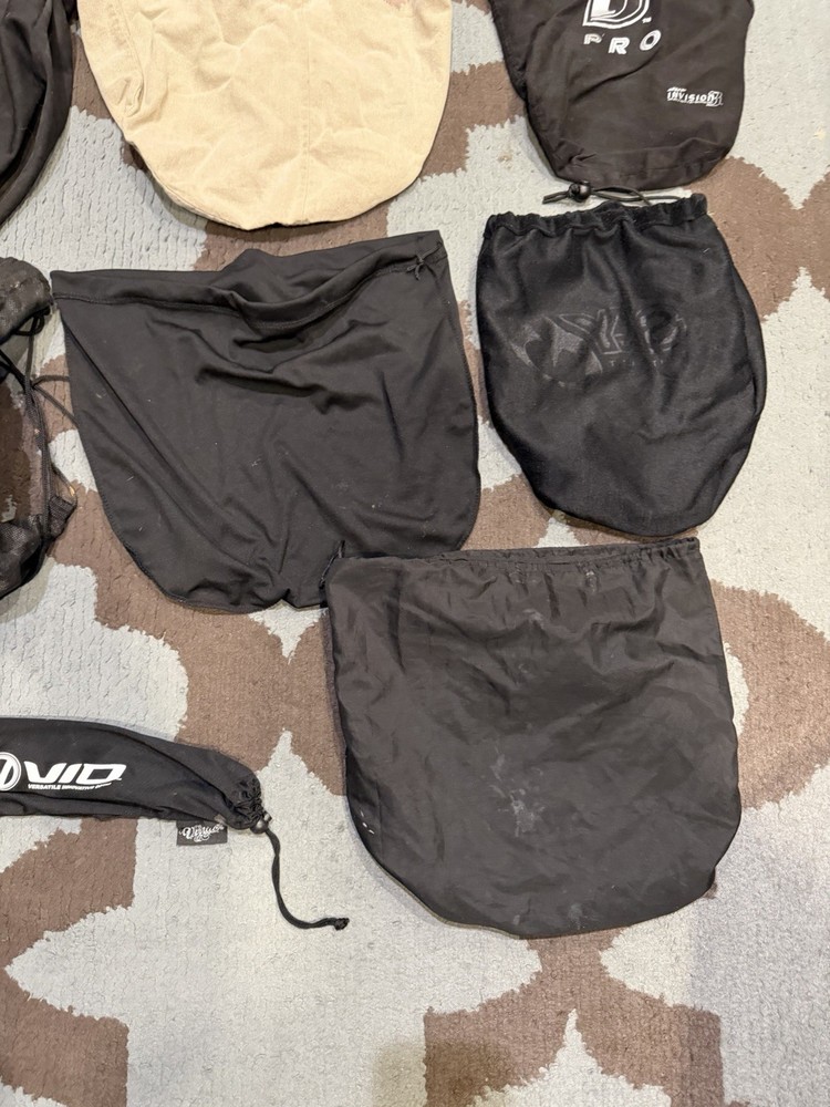 PAINTBALL MASK BAG LOT!!