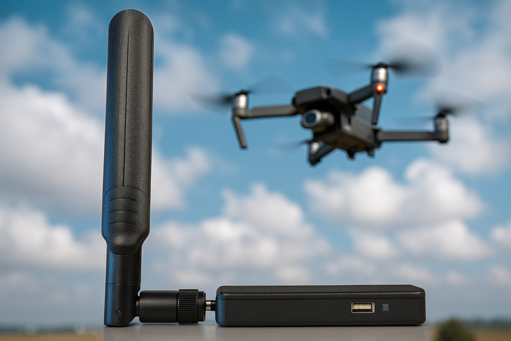 Drone and Pilot Detection Device –Handheld Remote ID Receiver for iOS & Android