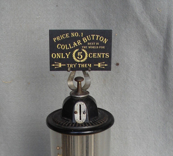 Price Collar button Marquee card ( receration)