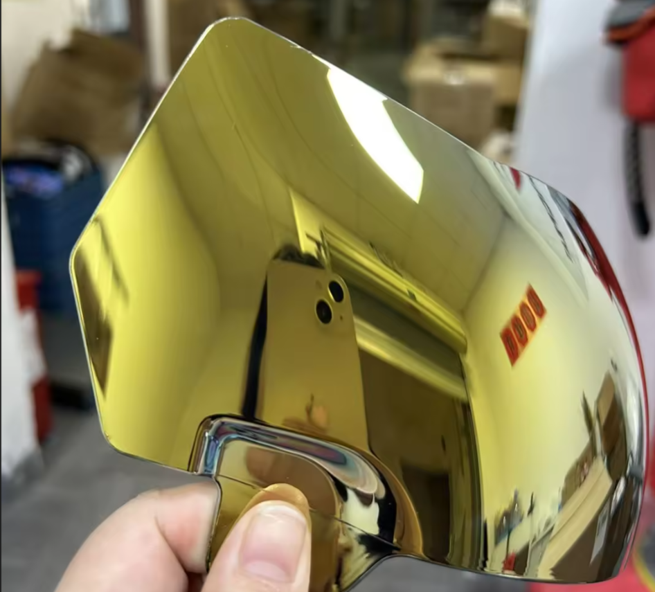 REVO GOLD SPEED FLEX & SCHUTT F7 Full Size Football Helmet Oculus Visor W/Clips