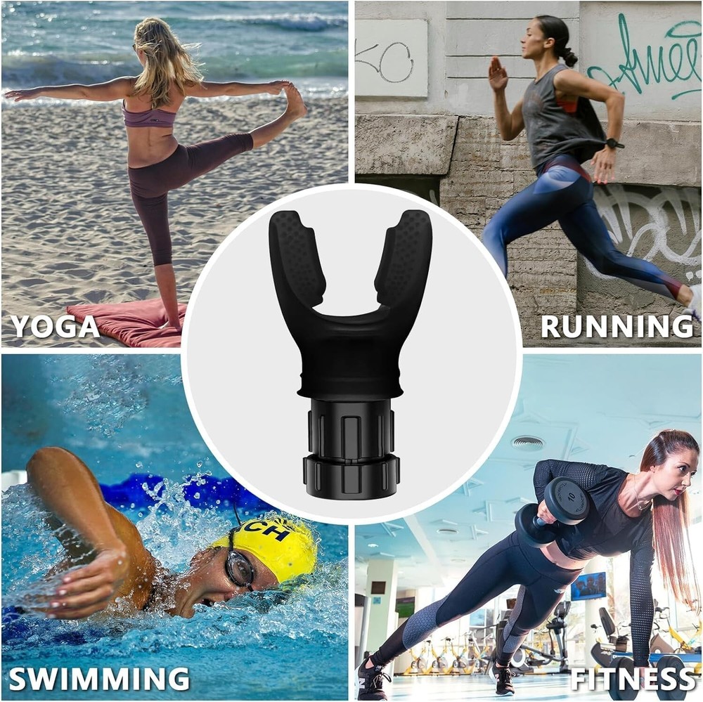Exerciser Endurance Trainer Device Muscle Trainer with Variable Settings Blk S-3