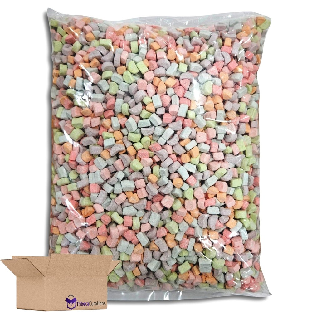 Dehydrated Rainbow Mashmallows Bulk Value Pack | 2 Pound Bag