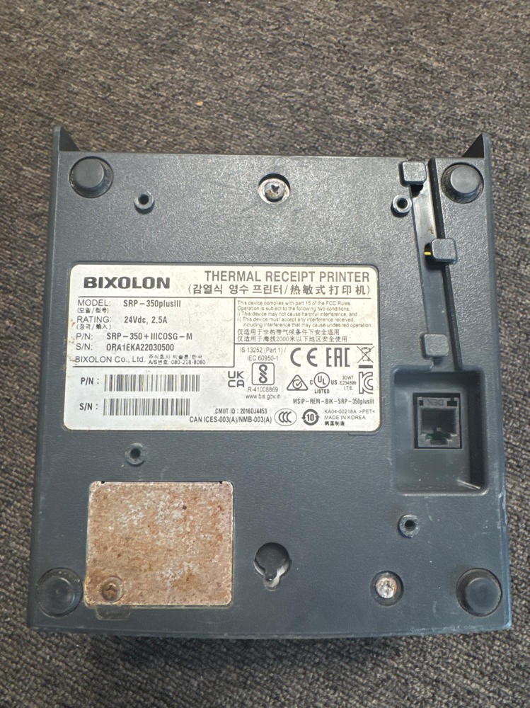 Bixolon SRP-350PLUSIII Thermal Receipt Printer