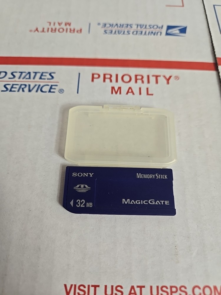 Sony Genuine Memory Stick 32MB MEGABYTE MSH-32 Magic Gate Camera Memory Card