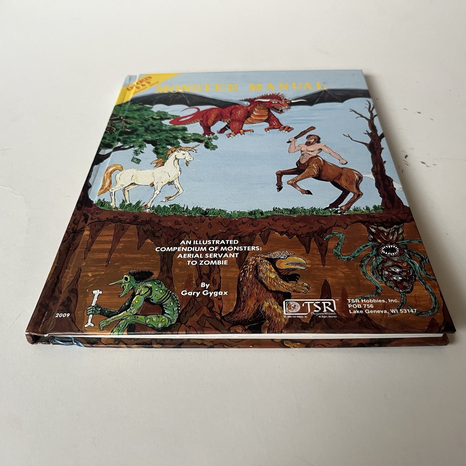 TSR AD&D Monster Manual 4th Edition 1979 Advanced Dungeons & Dragons