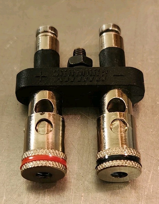 Sundown Audio Subwoofer 8 Gauge Speaker Terminal Binding Post Spring Loaded