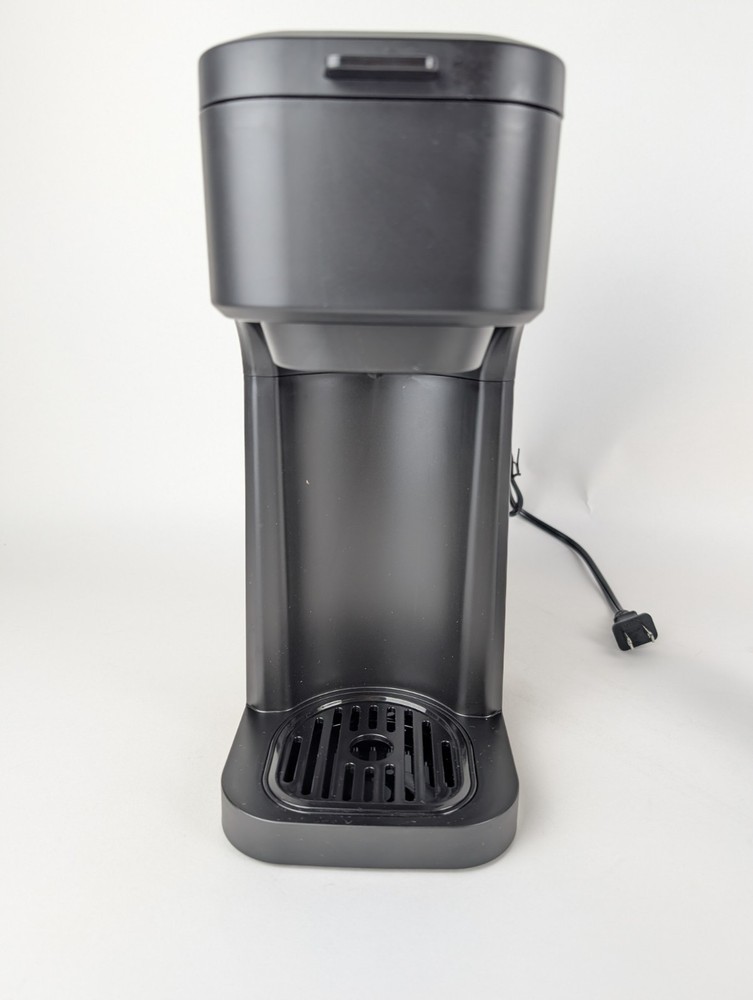 Mainstays Single Serve Coffee Maker - Grounds & Pods - Black Matte