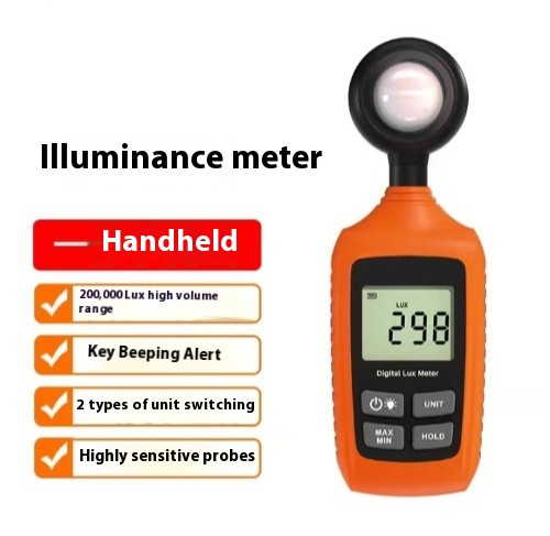 Digital Illuminance Meter Plant Light Split Illuminance Meter Brightness Meter