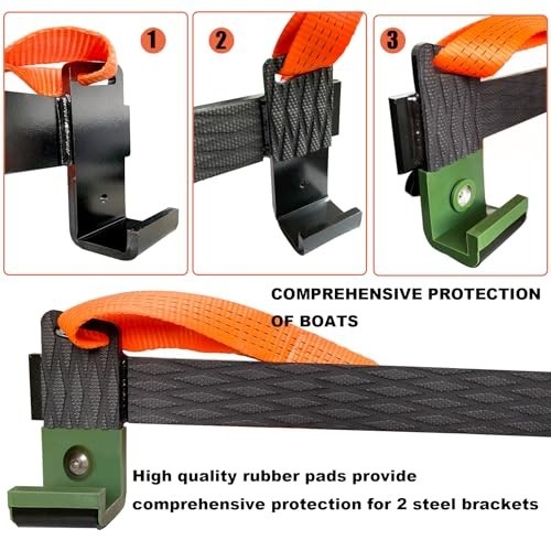 2800lbs Watercraft Lift Sling - Polyester Lifting Straps for PWC & Jet Ski 43