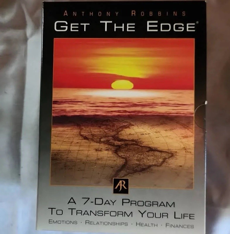 Anthony Robbins Get the Edge 7-Day Program Transform Your Life, 10 CD Box Set