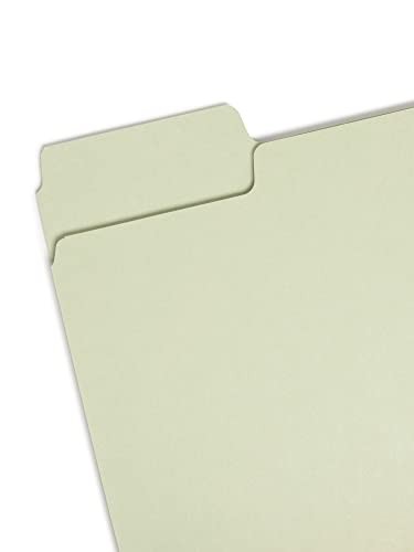 SuperTab File Folder, Oversized 1/3-Cut 100 per Box Assorted Pastel Colors