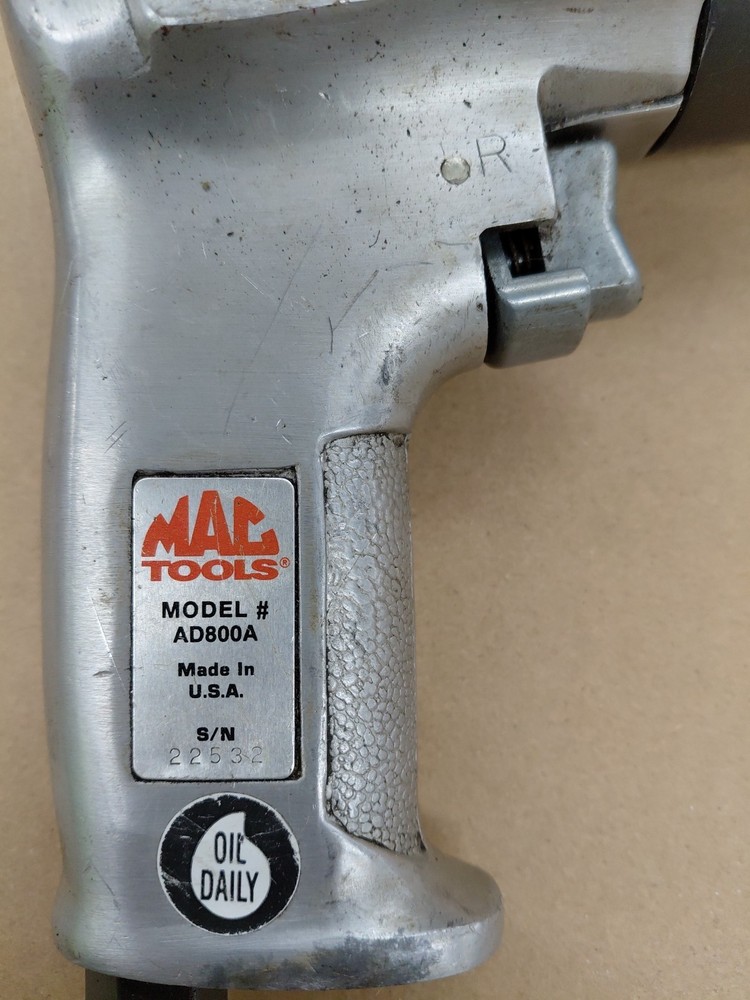 Mac Tools Pneumatic Drill Model #AD800A