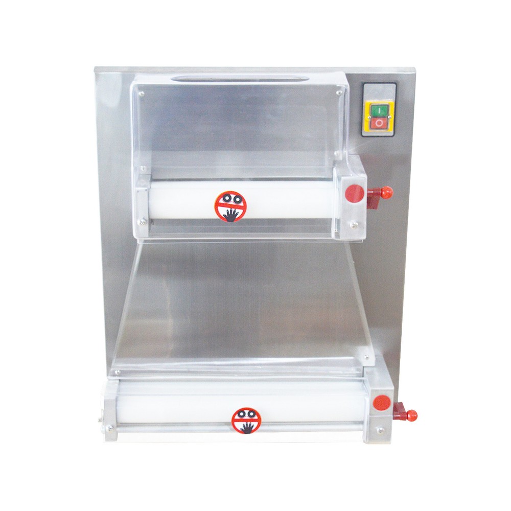 110V Electric Pizza Maker Dough Roller Sheeter Pastry Press Rolling Machine