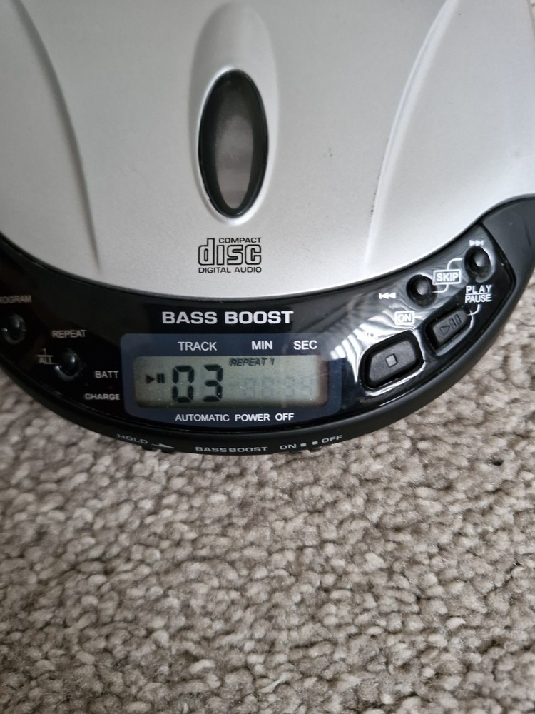 Crown cd-73 Portable CD Player Working