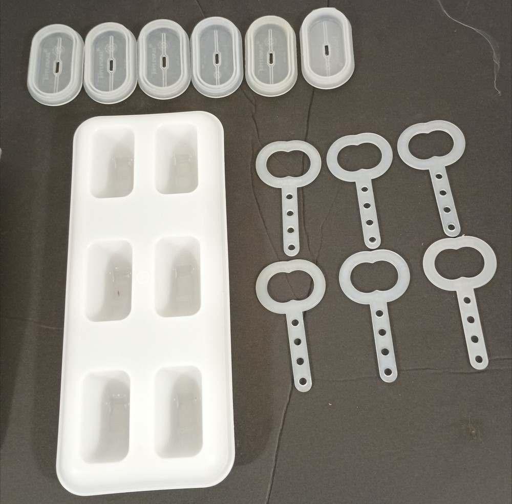 ICE TUPS Set 6 Complete TUPPERWARE All Good Shape