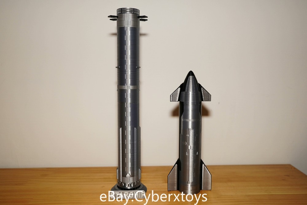 1:200 SpaceX Starship Super Heavy Propulsion Rocket Model