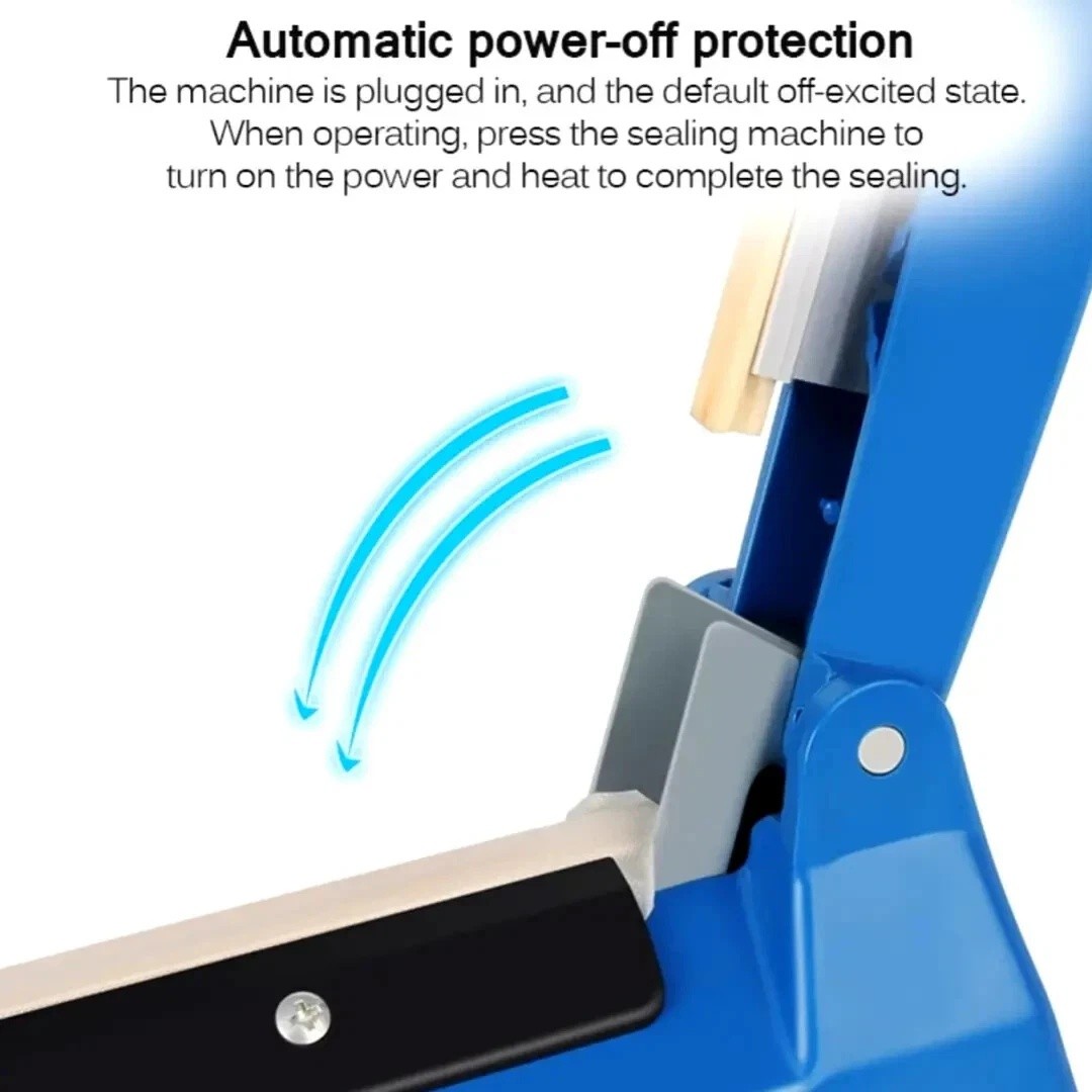 12" ABS Hand Impulse Heat Sealer Machine Poly Bag Sealing for Plastic Bags US