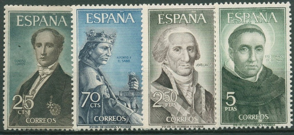 Spain 1965 Personalities 1530/33 MNH