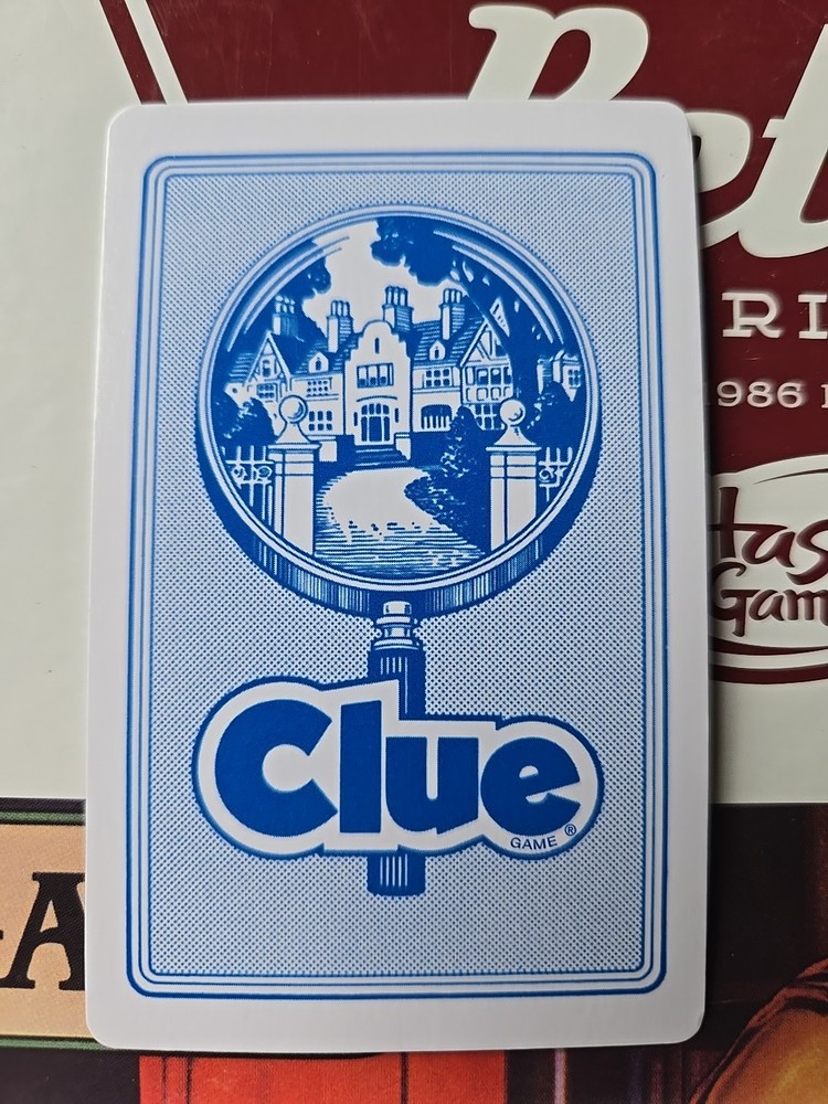 Clue Retro 1986 Edition Kitchen Setting Single Card Replacement Game Piece Part