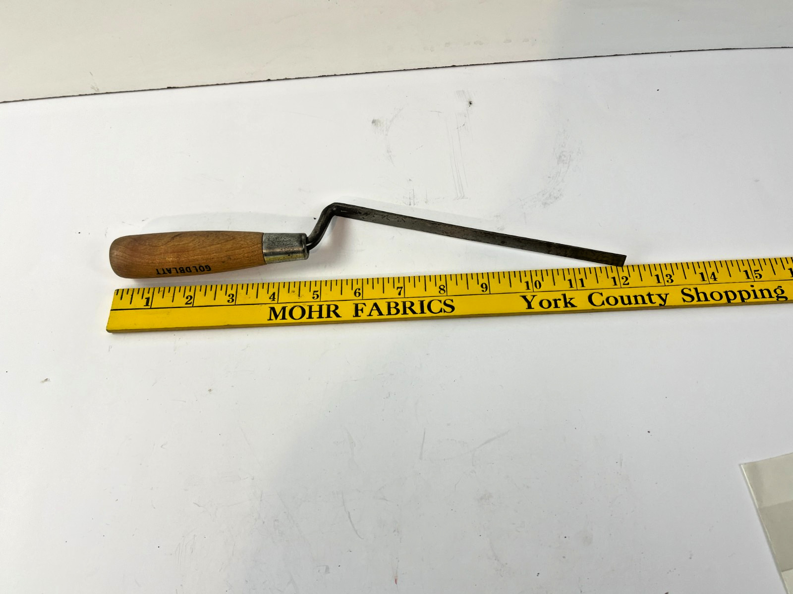 Goldblatt Masonry Tool Tucking Pointing Trowel Wooden Handle Tuck Wood