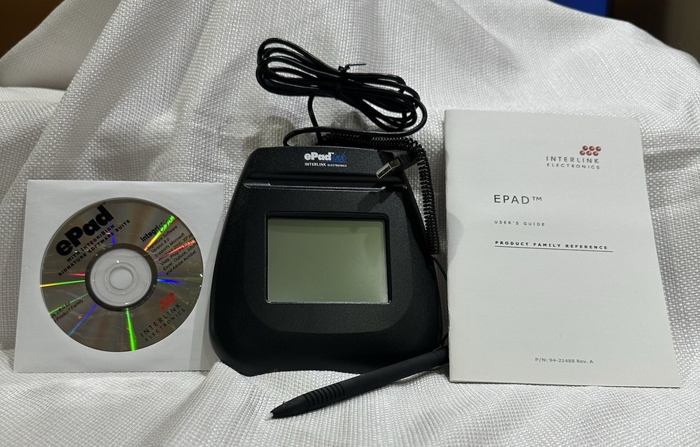 Epad Ink LCD Electronic Signature Capture NEW
