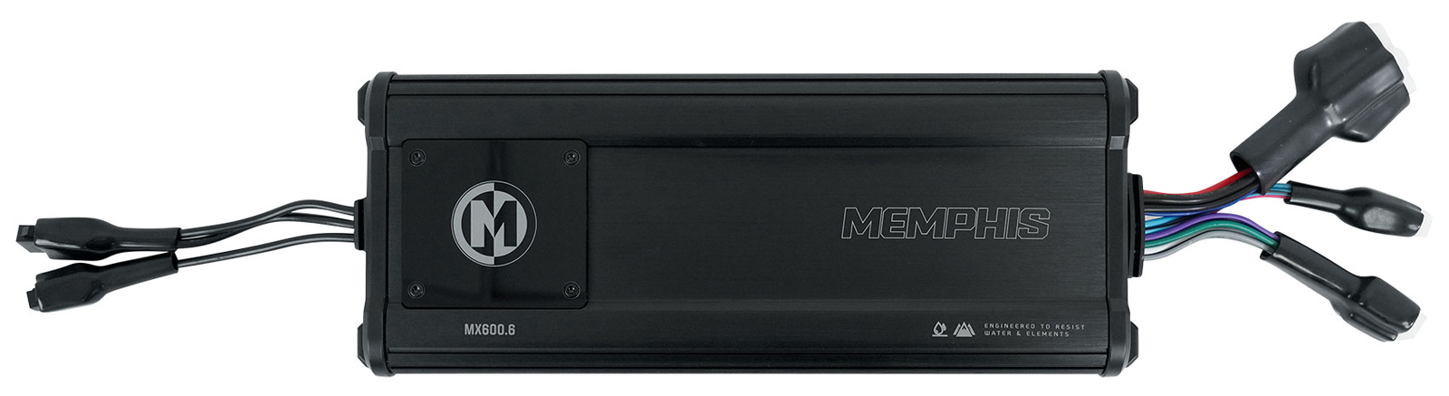 Memphis Audio MX600.6 600w RMS 6 Channel Powersports UTV ATV Amplifier IP66 Amp
