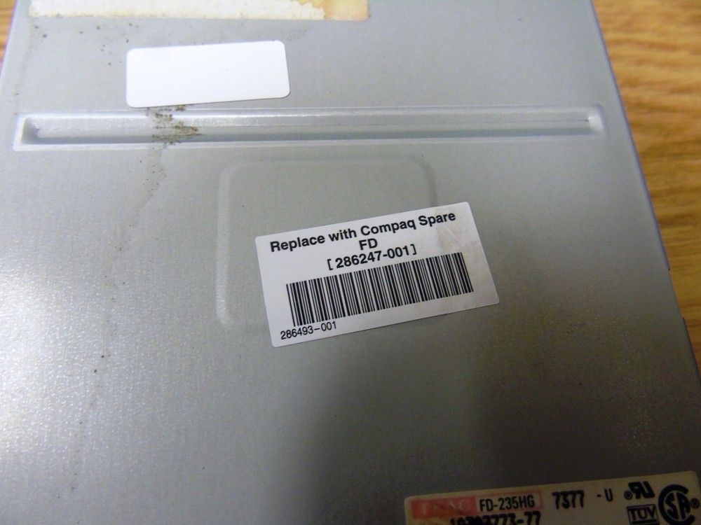 Compaq Teac Floppy Disk Drive 286247-001