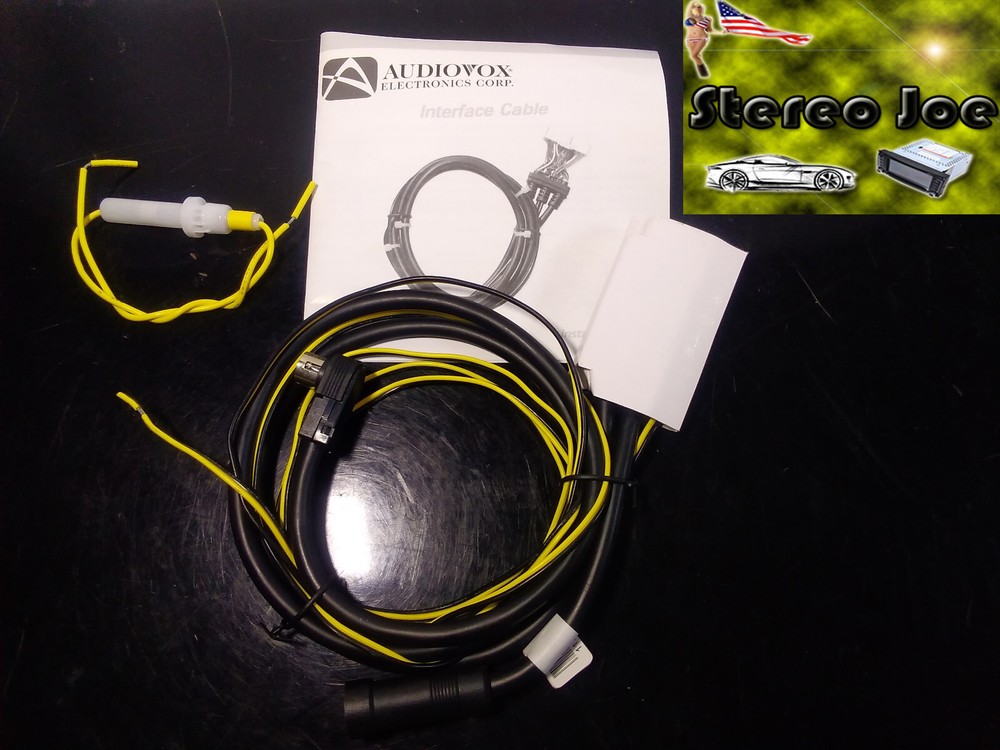 Audiovox Interface Cable 34-Pin Connector Plug PIA for XM Direct System