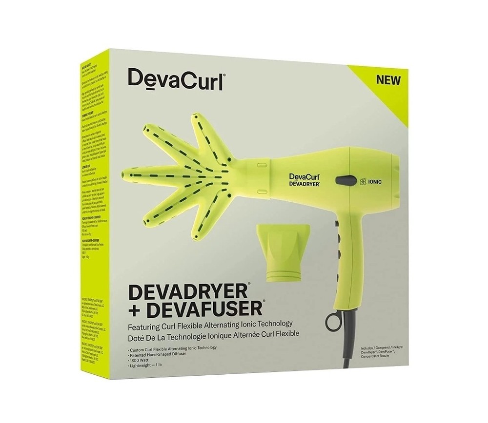 DevaCurl DevaDryer + DevaFuser, Brand New