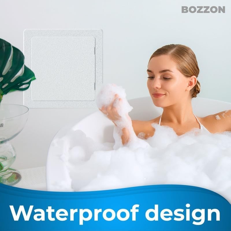 18x18 Access Panel - Wall Hole Cover - White Plastic