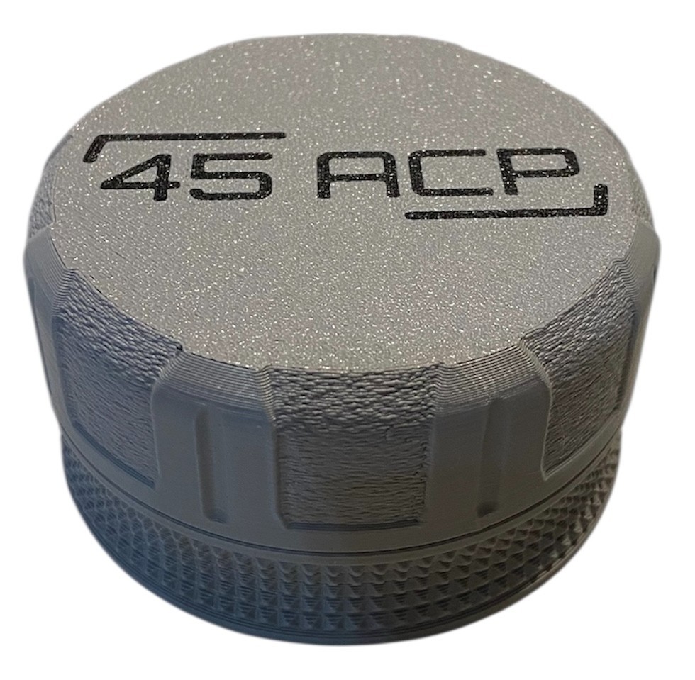 45ACP Pocket Ammo Container - Choose Color