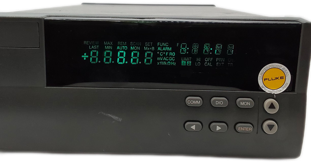 Fluke NetDAQ 2645A/46A Network Data Acquisition Unit and Power Cable