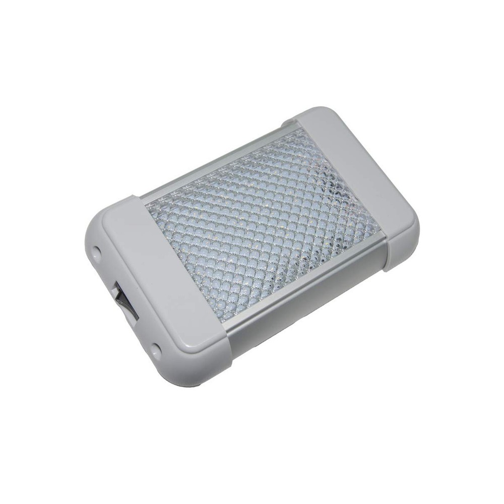 Raycharm LED Dome Light 6.3" x 3.9" Compact-Size 6000K Cool-White Even Diffus...
