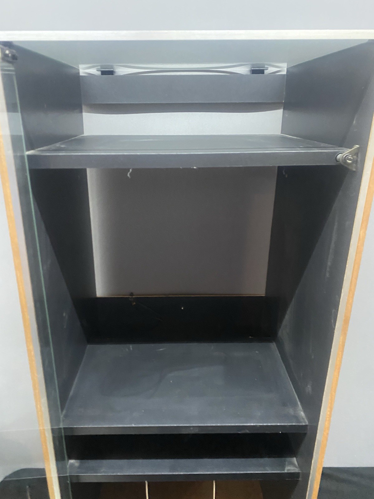 Realistic Component Stand Oiled Walnut Good shape Vintage