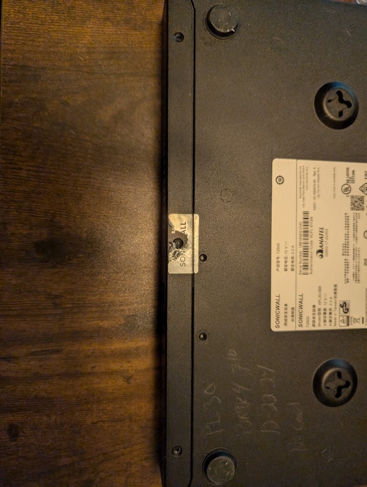 SonicWall TZ600 Firewall Appliance