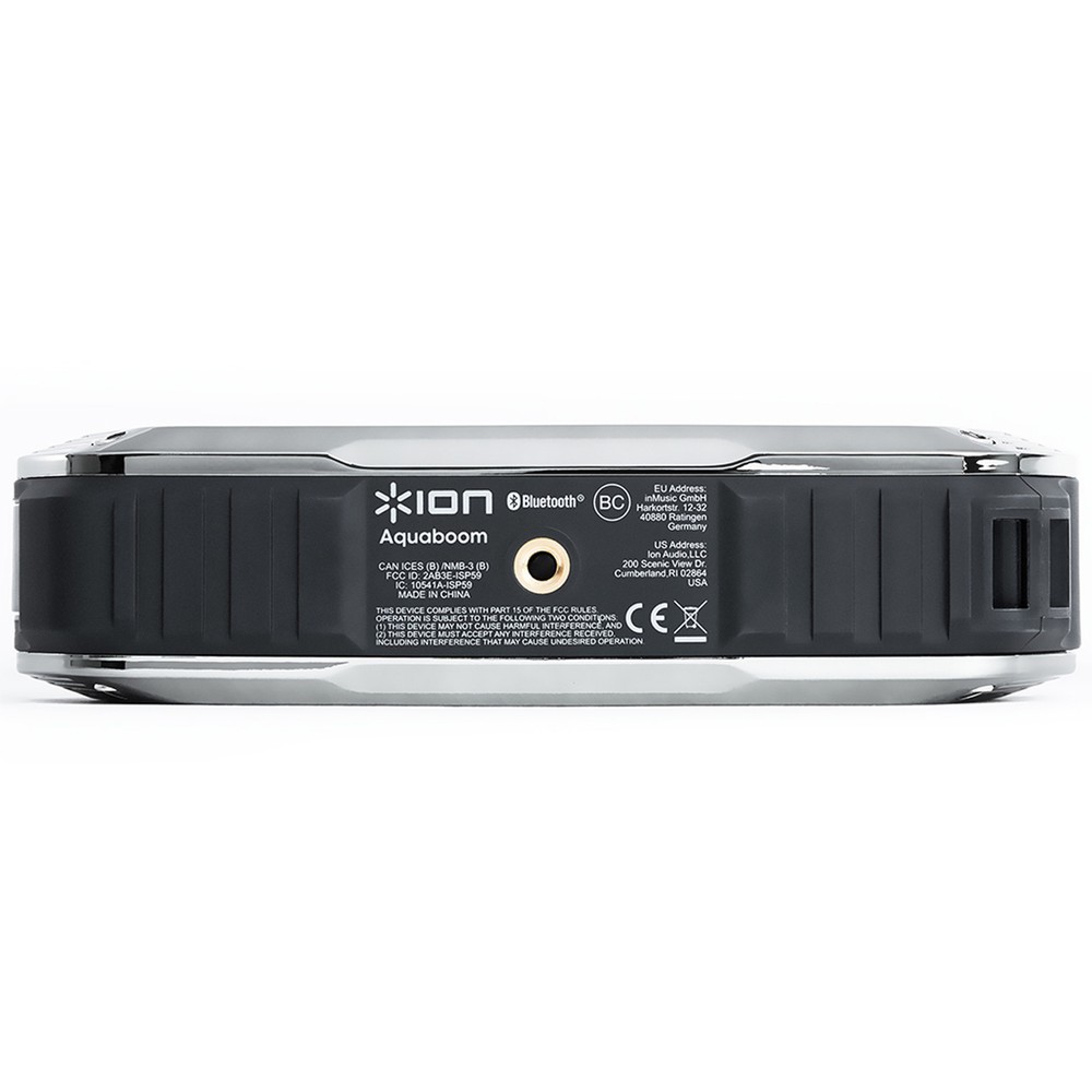 ION Aquaboom Waterproof Stereo Bluetooth Speaker