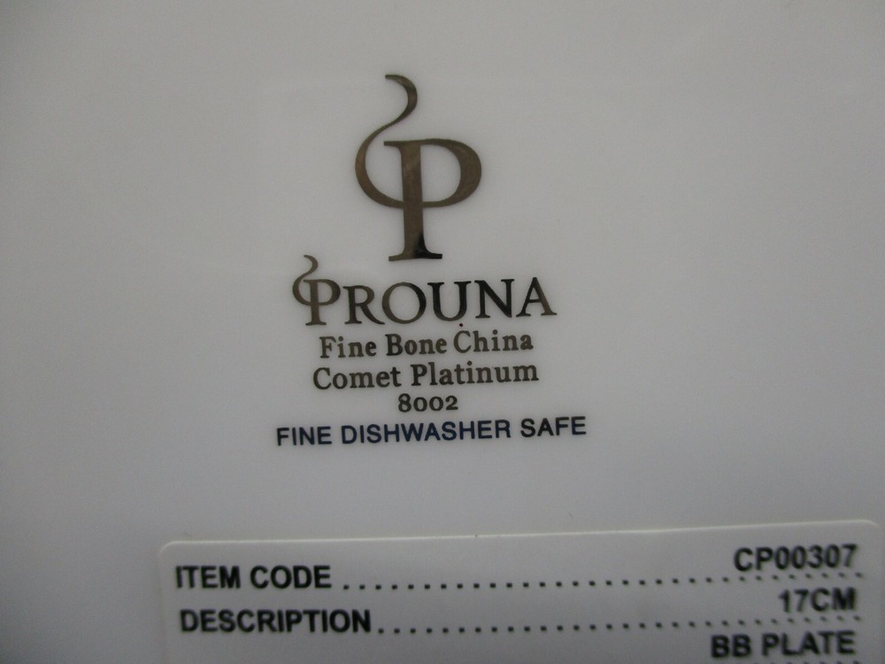 PROUNA COMET PLATINUM DINNER PLATE - 10 3/4" 0609D