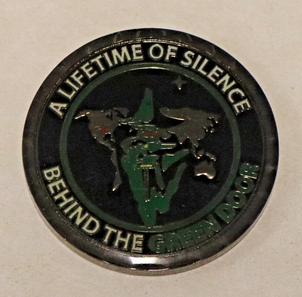 25th Air Force Operating Location Wright Patterson OL-WP Intel Challenge Coin