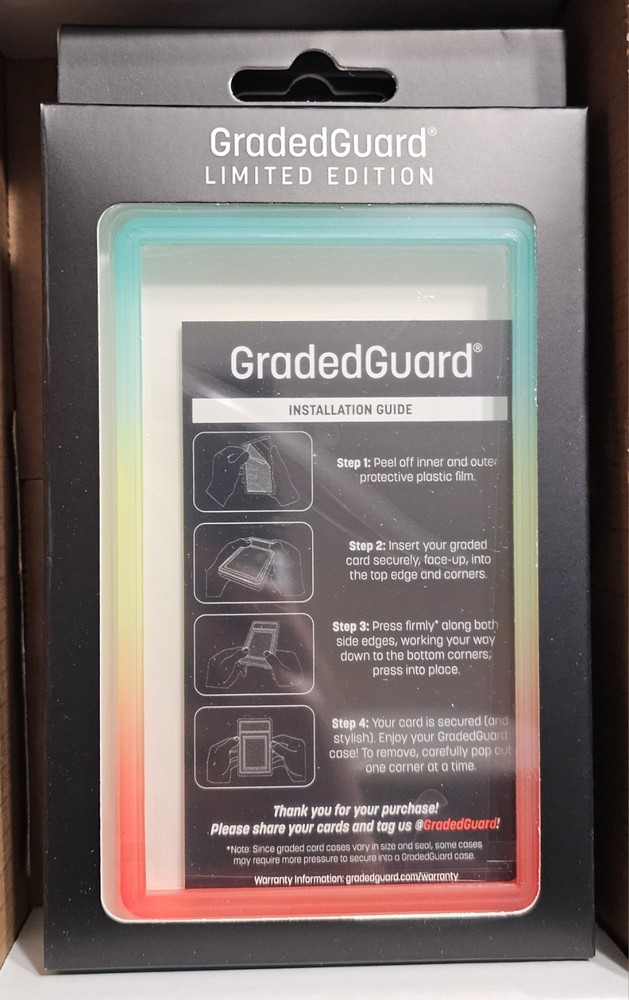 GradedGuard Iris - PSA Graded Card Case Guard Protector Multi Rainbow