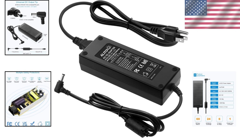 12V 30A 360W Power Supply - High Performance