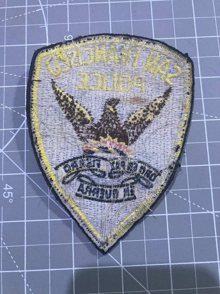 SAN FRANCISCO CALIFORNIA POLICE SHOULDER PATCH