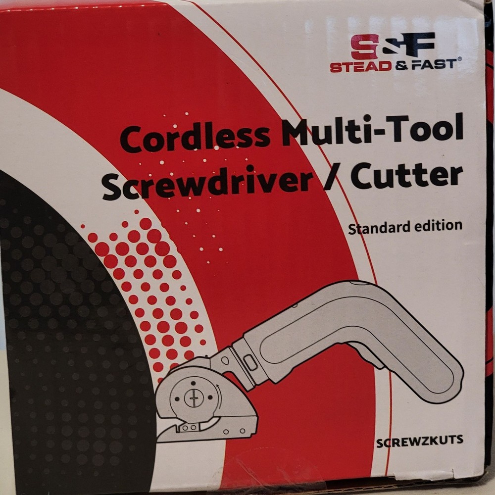 Stead & Fast Cordless Multi-Tool Screwdriver Cutter Standard Edition Compact