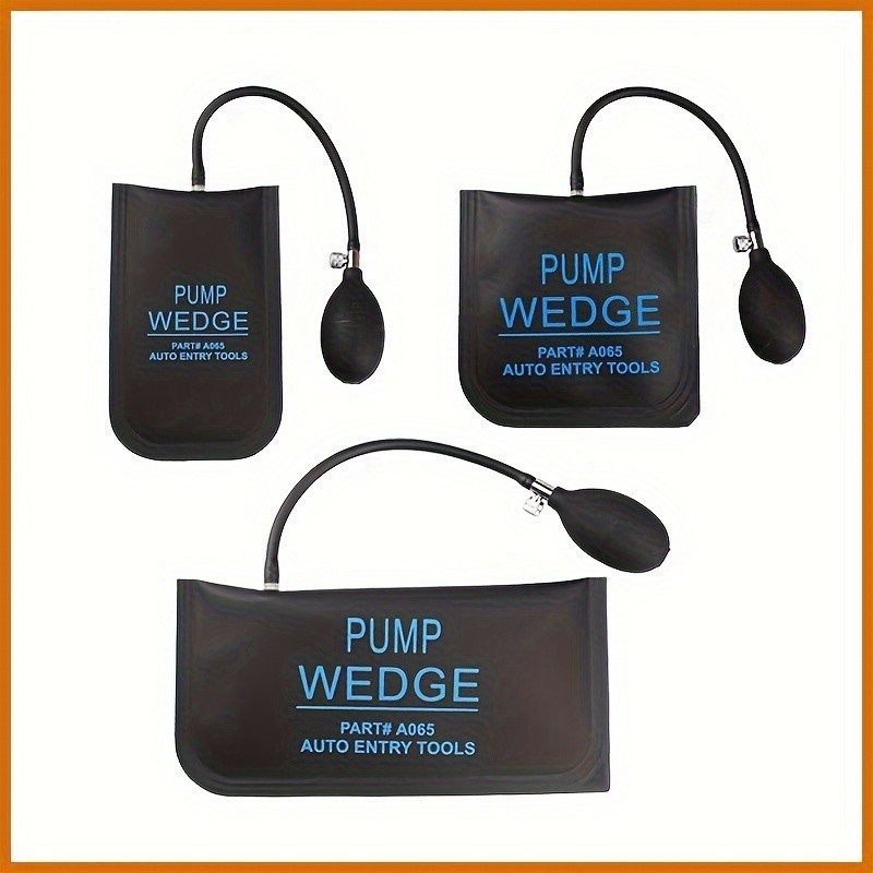 Pump Wedge Air Bag Tool - Multi-Size for Door, Window & Furniture Positioning
