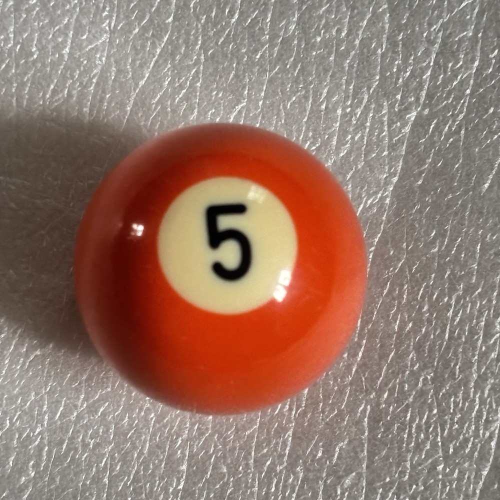 Replacement mini pool ball 1.5 Inch #5