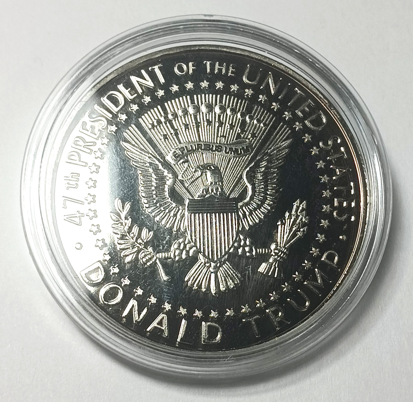2025 Donald Trump Coin Take America Back Silver Plated + Case SHIPPED FROM USA