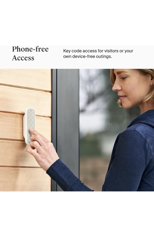 Level Keypad C-K11U for Level Smart Lock *Missing mounting bracket - Open Box