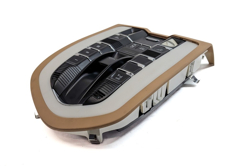 2011 PORSCHE PANAMERA 970 FRONT INTERIOR OVERHEAD DOME MAP READING LIGHT (Beige)