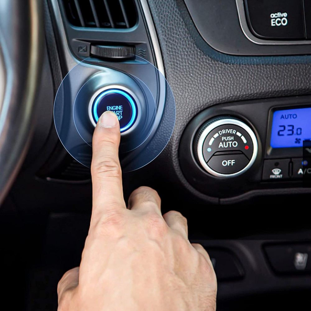 Push Button Starter Switch 12V 20A Waterproof Momentary Start Switch for Car Eng