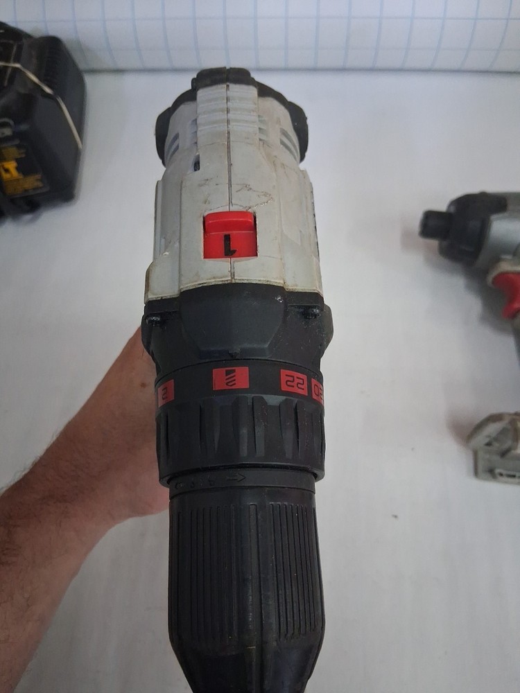 Porter Cable 20V Drill PCC601 Impact Driver PCC641 Lot Untested